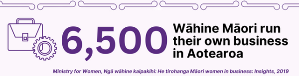 6500 wahine Maori run their own business, Ministry for Women, Nga wahine kaipakihi: he tirohanga maori women in business: insights, 2019