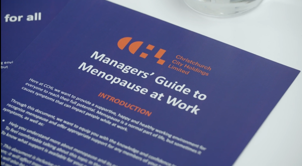 Image of a Manager's Guide to Menopause at work written by CCHL